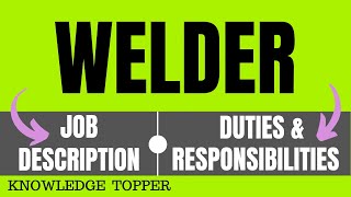 Welder Job Description | Welder Fabricator Job Description | Duties and Responsibilities screenshot 3