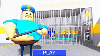 ESCAPE FROM BARRY PRISON RUN (Obby) GAMEPLAY😱