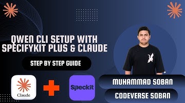 Qwen CLI × Claude CLI Free Setup — Full Setup in Spec-Kit Plus | CodeVerse Soban
