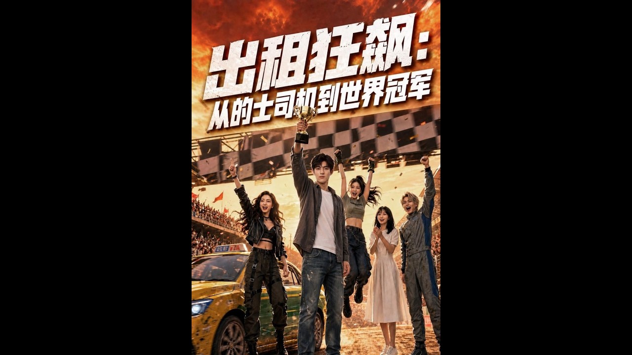 【一口气看完】《出租狂飙：从的士司机到世界冠军》#短剧 #AI短剧 #逆袭 #drama #爽剧 #鲨鱼先生