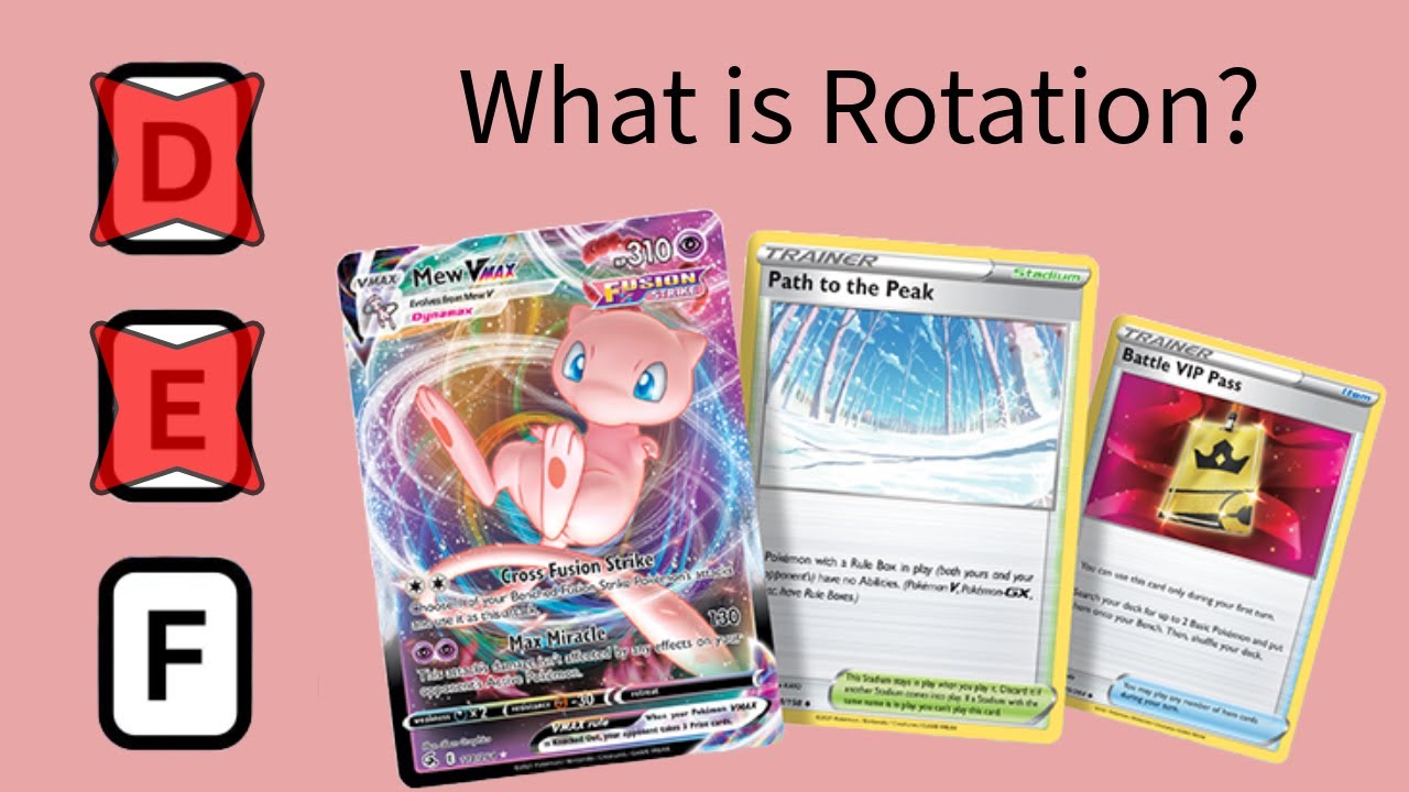 Pokemon Rotation List What is Rotation in the Pokémon TCG? - YouTube