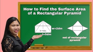 How to Find the Surface Area of a Rectangular Pyramid