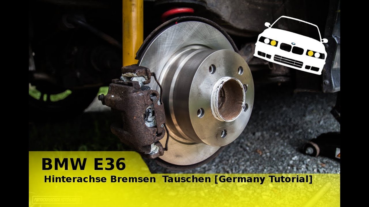 Bmw 6 Hintere Scheibenbremsen Wechseln Germany Tutorial Youtube