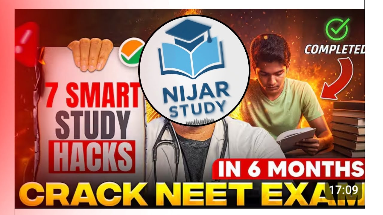 7 Smart Study Hacks to Crack NEET Exam in 6 Months | Guaranteed ...