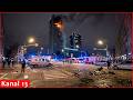 Drones Strike Moscow And Samara Damaging Residential Building In Capital 