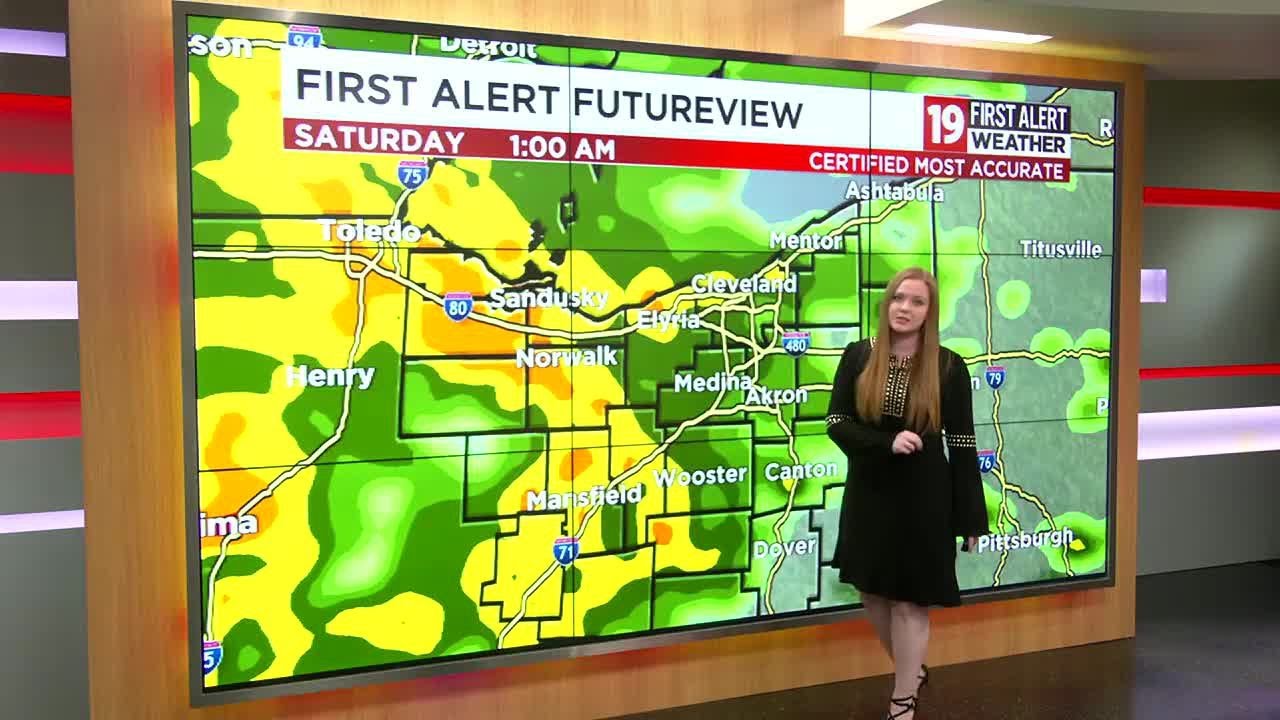 19 First Alert Weather Day: Widespread heavy rain early Saturday; high ...