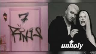 UNHOLY x 7 RINGS | Mashup of Sam Smith, Ariana Grande, Kim Petras