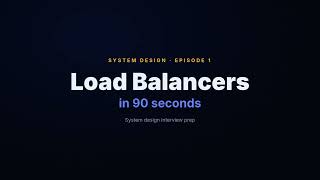 Load Balancers Explained in 90 Seconds | System Design