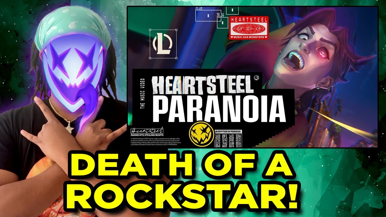 Reacting to PARANOIA by HEARTSTEEL (League of Legends) #katoreacts