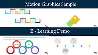 Motion Graphics Animations / E - Learning Sample