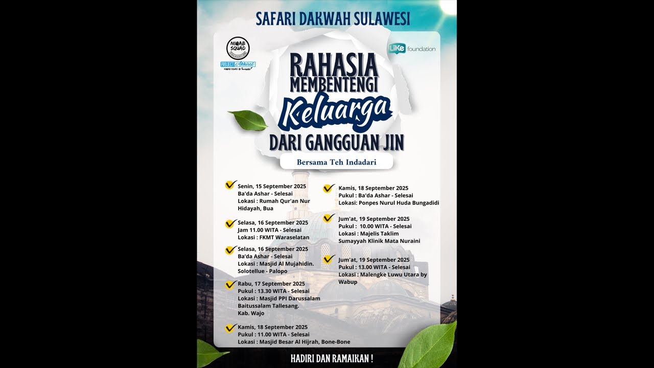 Wanita Shalihah Perhiasan Surga  bersama teh Indadari