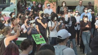 UNC students protest war in Gaza