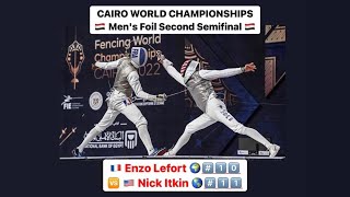Cairo World Championships 2022 SMF - L4 - Lefort FRA v Itkin USA