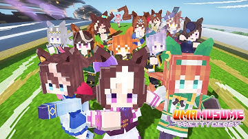 Horse Girls in Minecraft!