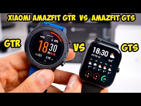 Xiaomi Amazfit GTR VS Amazfit GTS.  Что лучше? Что купить и что выбрать?