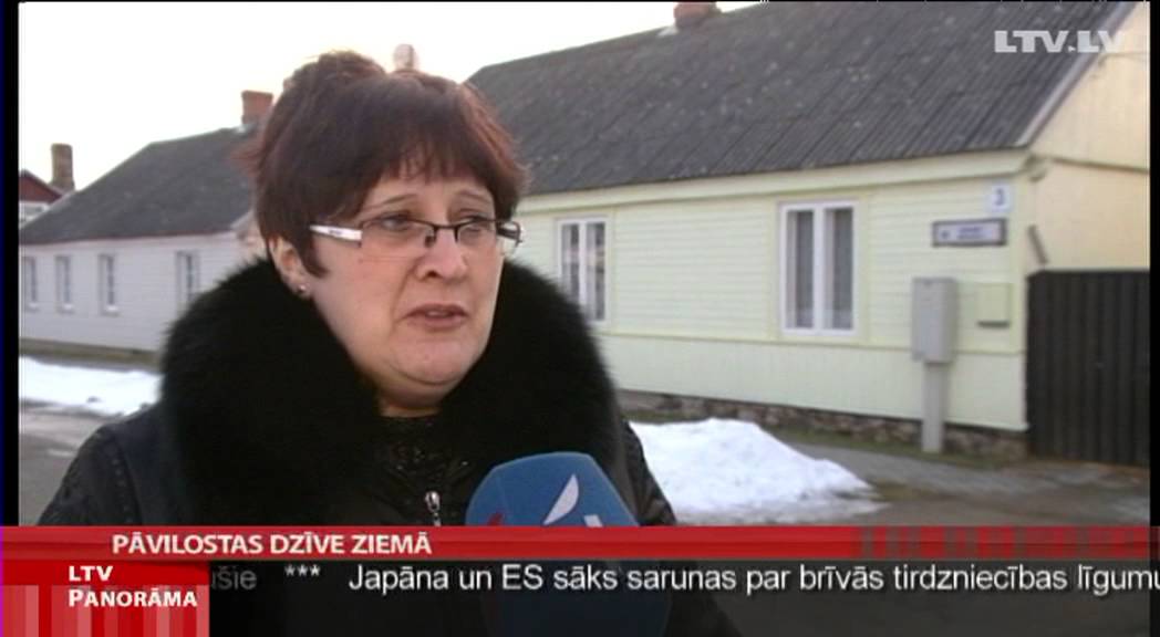 Pāvilostas dzīve ziemā