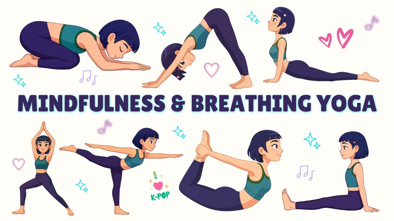 Mindful Yoga with Zoey | KPop Demon Hunters | Calm Yoga for Kids 🌈✨