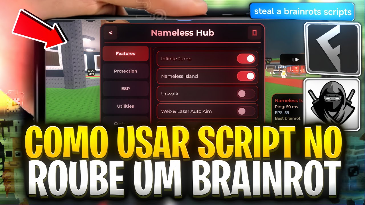 (UPDATE🎅) Como Baixar e Usar SCRIPT no Roube um Brainrot | Executor ...