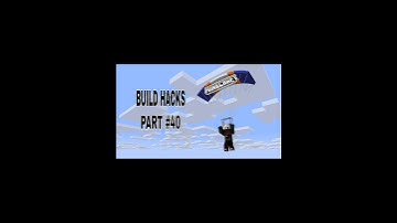 BUILD HACKS 🔥🔥🥵🥶 | MINECRAFT | PART #40 | #shorts #minecraft |