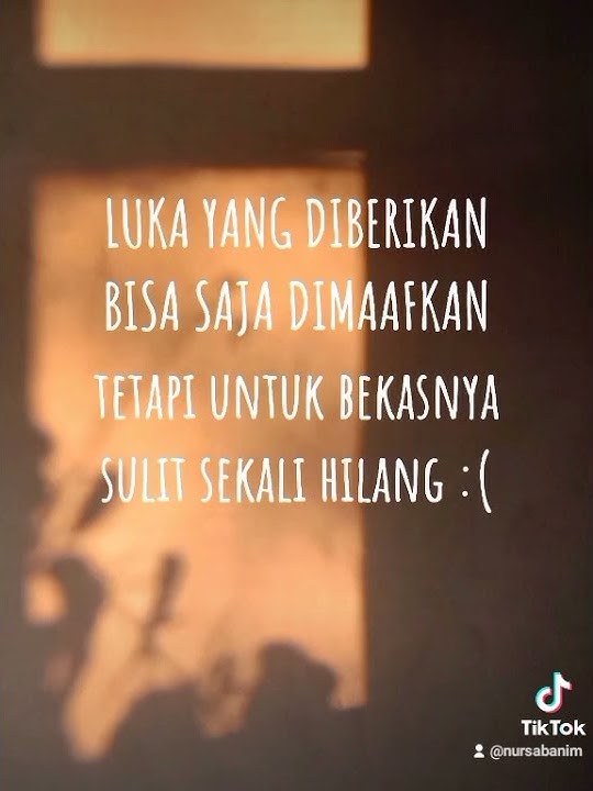 video tiktok/ story wa sedih