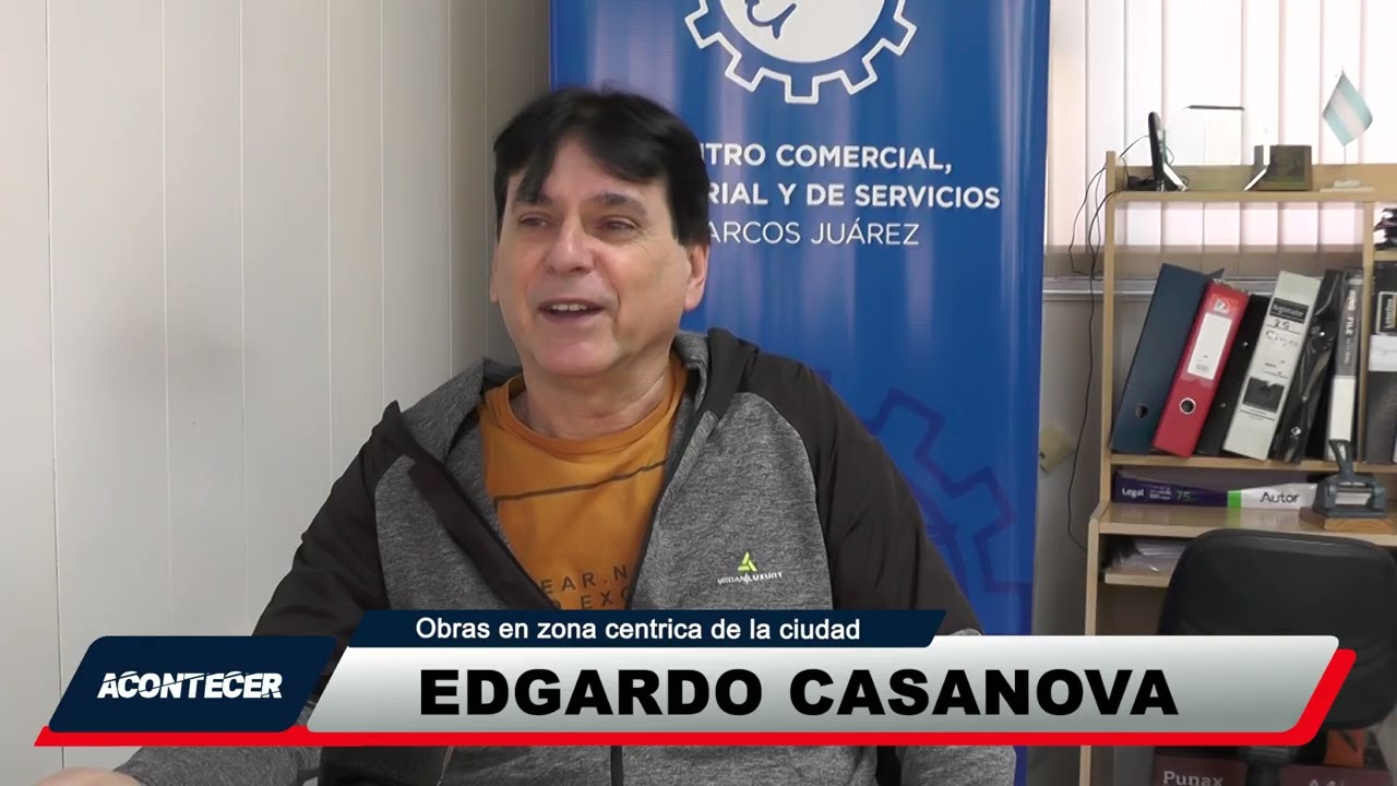 Marcos Juárez: Remodelación de la zona céntrica. La palabra del Centro Comercial