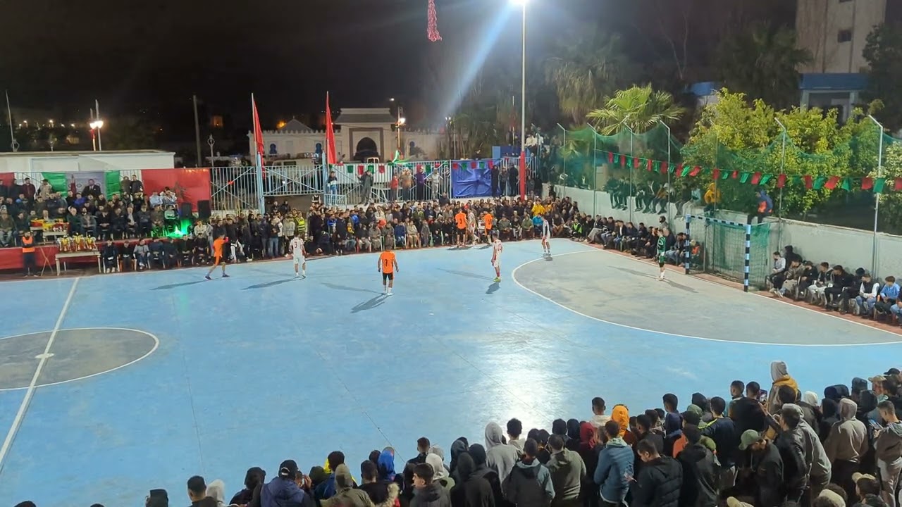 دوري رمضان أحرق مرتيل دور النهائي بين فريق سبورتينغ احريق-  فريق جبل الابيض بلوازن🔥مبرات هستيرية