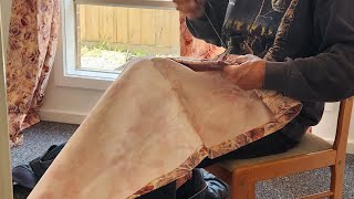 Man Sewed 100 Curtains by Hand in 2 Hours! |  ✂ African Diaspora Lens #DIYHome