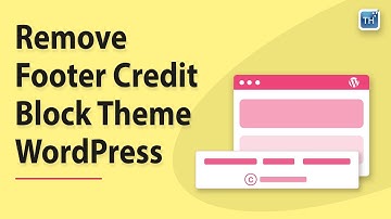 How to Remove WordPress Theme Name from Footer in Block Theme (Remove Footer Credit) 2023