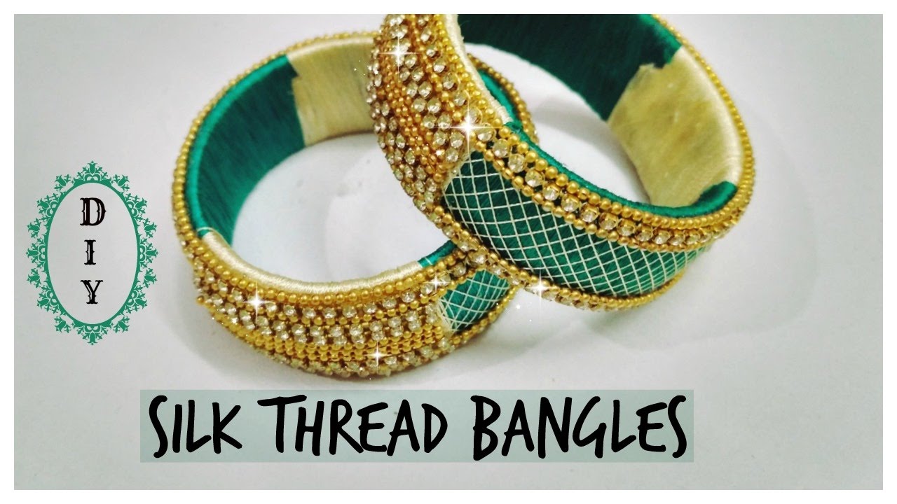 Silk Thread Bangle Making | Easy DIY Video for Beginners | Knotty Threadz | Silk  Thread Bangles Making | Easy DIY Video for Beginners | Knotty Threadz | By  Knotty ThreadzFacebook