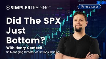 Fibonacci & Voodoo: Did the SPX Just Bottom? | Simpler Trading