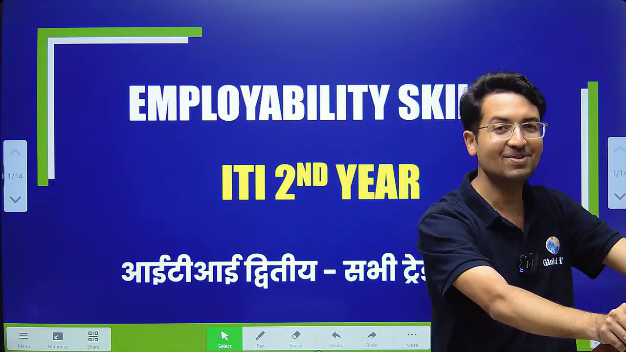 डेमो क्लास एम्प्लोयबिलिटी स्किल्स | Employability Skills ITI 2nd Year All Trade