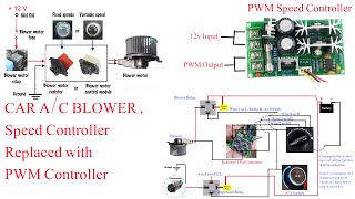 Car AC Blower Speed Control with PWM Module