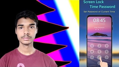 screen lock time password set password of current time