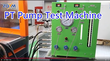 Cummins PT Diesel Injection Pump Test bench using video