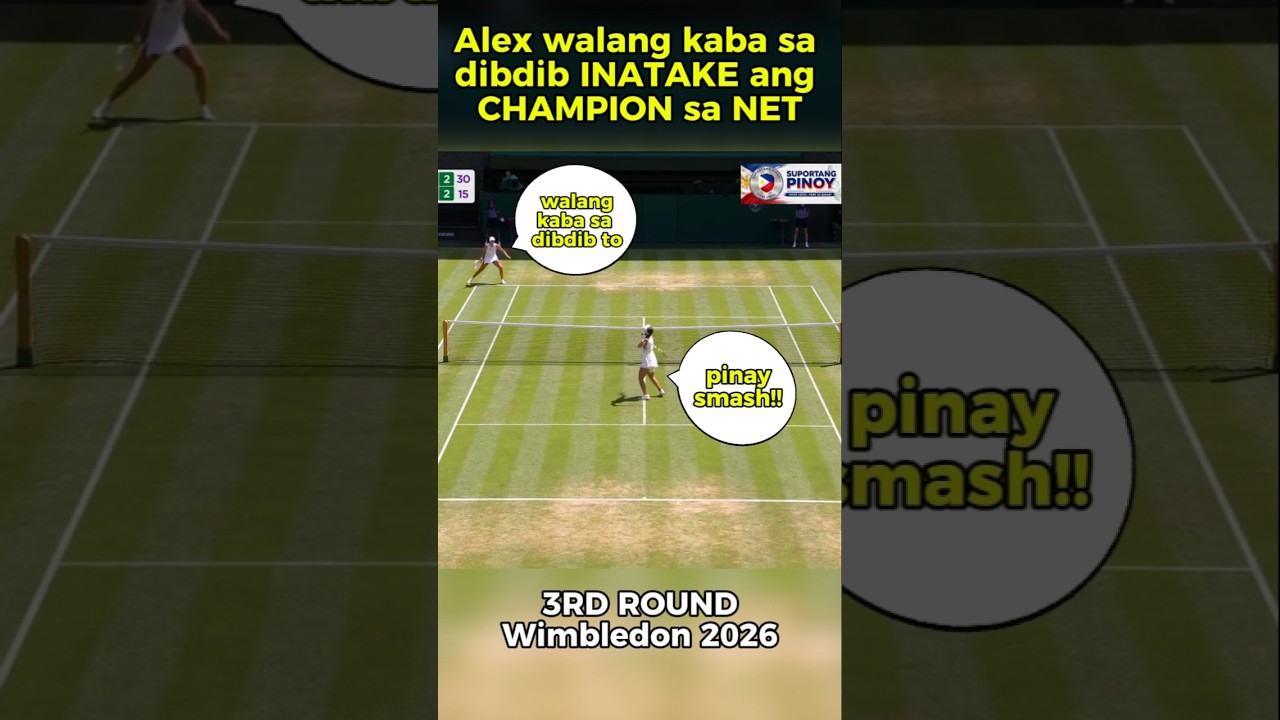 Walang kakaba kaba sa dibdib si Alex Eala!