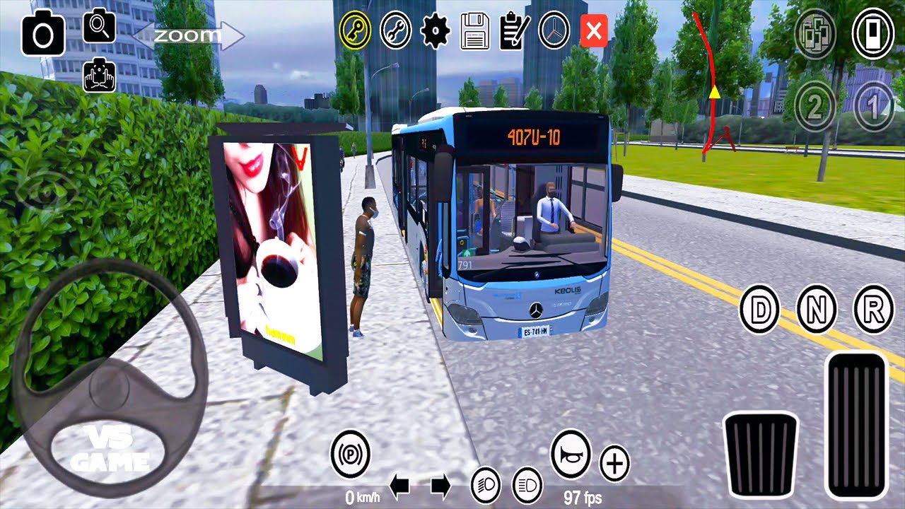 Proton Bus Simulator Urbano - Old Mercedes Benz 1999 Bus Driving