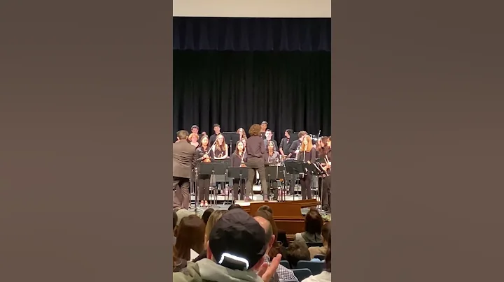 Concert Master, Senior Amy Sheehan