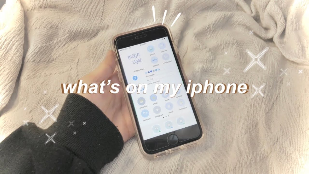 what’s on my iphone 8 in 2021! 🌸 aesthetic vlog
