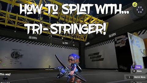 How to use the Tri-Stinger - Splatoon 3 guide