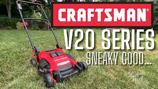 CRAFTSMAN v20 BatteryPowered Electric Mower Review