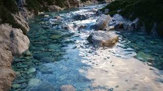 Gentle River Sounds • White Noise 200 Hz • Fall Asleep Fast | 11 Minutes