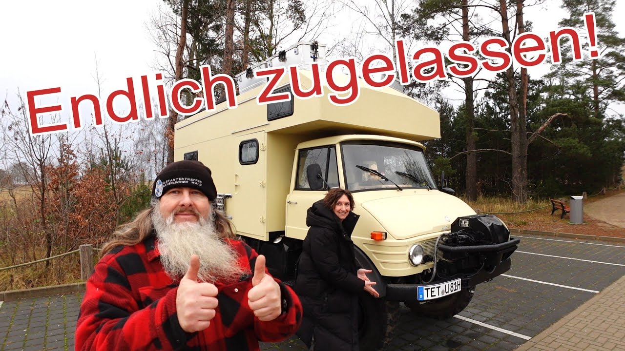 Kennzeichen dran! Unser Unimog ist startklar, der MAN macht Winterpause / Folge 93