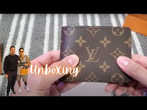 LV Men Wallet Unboxing 