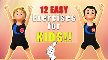 12 Easy Exercises For Kids At Home