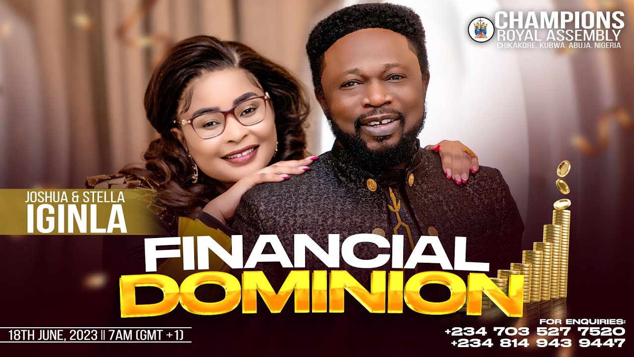 JOIN GOD'S SERVANT JOSHUA IGINLA FOR ANOTHER DIMENSION OF FINANCIAL ...