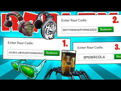 THESE ARE THE ONLY WORKING PROMO CODES FOR ROBLOX 2020! (3 promo codes)