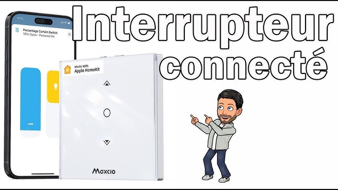 Interrupteur volet roulant connecté / comment Installer et Paramétrer /  TUTO 