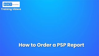 How to Order a PSP Report in DOTDriverFiles – FMCSA Compliance Made Easy