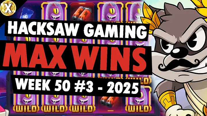 HACKSAW GAMING MAX WINS (WEEK 50 #3 - 2025)