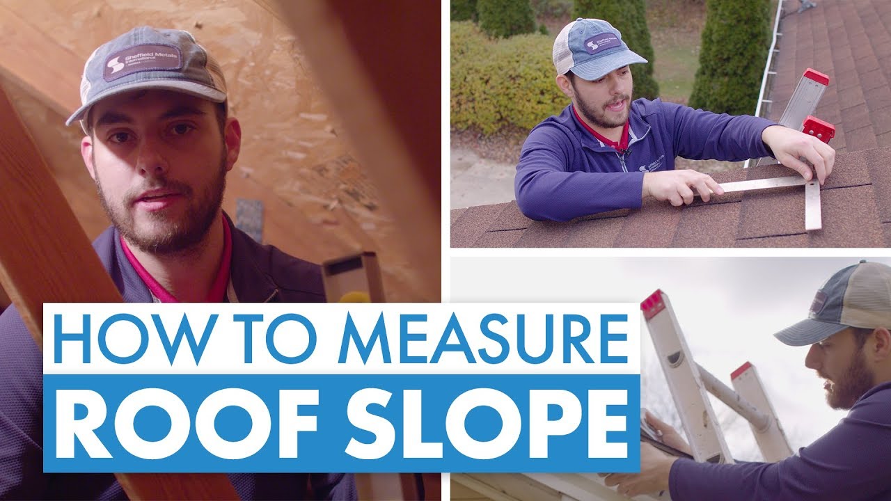 How To Measure Roof Slope From The Attic, Rooftop, And 